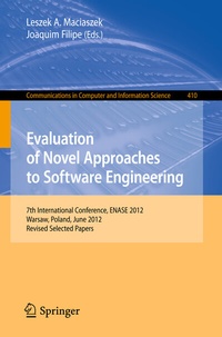 Abbildung von: Evaluation of Novel Approaches to Software Engineering - Springer
