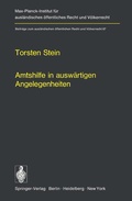 Cover: Amtshilfe in ausw&auml;rtigen Angelegenheiten - Springer