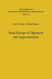 Enlarge image Cover: Semi-Groups of Operators and Approximation - Springer
