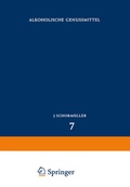 Cover: Alkoholische Genussmittel - Springer