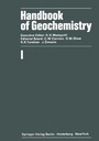 Cover: Handbook of Geochemistry - Springer