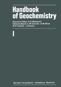 Cover: Handbook of Geochemistry - Springer