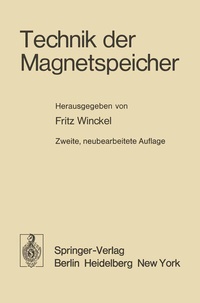 Abbildung von: Technik der Magnetspeicher - Springer