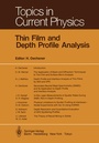 Cover: Thin Film and Depth Profile Analysis - Springer