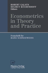 Enlarge image Cover: Econometrics in Theory and Practice - Physica