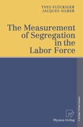 Cover: The Measurement of Segregation in the Labor Force - Physica