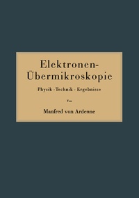 Abbildung von: Elektronen-Übermikroskopie - Springer