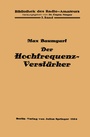 Cover: Der Hochfrequenz -Verst&auml;rker - Springer