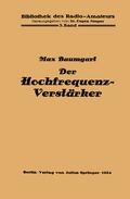 Cover: Der Hochfrequenz -Verst&auml;rker - Springer