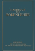 Cover: Handbuch der Bodenlehre - Springer