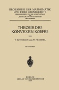 Cover: Theorie der Konvexen K&ouml;rper - Springer