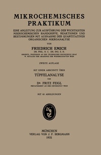Abbildung von: Mikrochemisches Praktikum - Springer