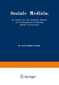 Abbildung von: Soziale Medizin - Springer