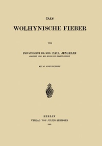 Abbildung von: Das Wolhynische Fieber - Springer