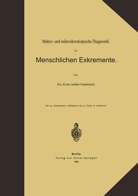 Abbildung von: Makro- und mikroskopische Diagnostik der Menschlichen Exkremente - Springer