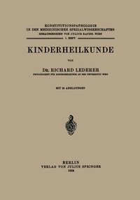 Enlarge image Cover: Kinderheilkunde - Springer