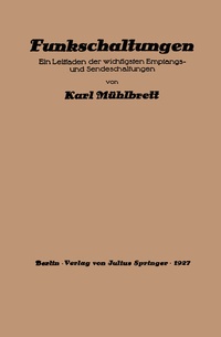 Abbildung von: Funkschaltungen - Springer