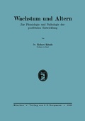 Cover: Wachstum und Altern - Springer