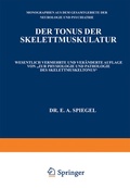 Cover: Der Tonus der Skelettmuskulatur - Springer