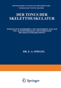 Abbildung von: Der Tonus der Skelettmuskulatur - Springer