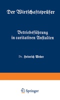 Cover: Betriebsf&uuml;hrung in caritativen Anstalten - Springer