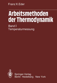 Enlarge image Cover: Arbeitsmethoden der Thermodynamik - Springer
