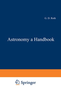 Enlarge image Cover: Astronomy: a Handbook - Springer