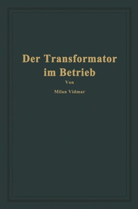 Enlarge image Cover: Der Transformator im Betrieb - Springer