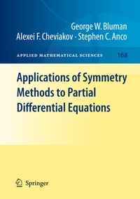 Abbildung von: Applications of Symmetry Methods to Partial Differential Equations - Springer