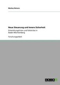 Cover: Neue Steuerung Und Innere Sicherheit - Grin Verlag