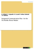 Cover: Integrated Communication Plan - GRIN Verlag