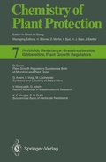 Cover: Herbicide Resistance - Brassinosteroids, Gibberellins, Plant Growth Regulators - Springer