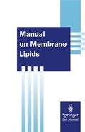 Cover: Manual on Membrane Lipids - Springer