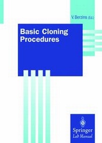 Enlarge image Cover: Basic Cloning Procedures - Springer