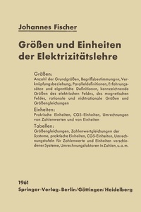 Abbildung von: Größen und Einheiten der Elektrizitätslehre - Springer