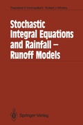 Cover: Stochastic Integral Equations and Rainfall-Runoff Models - Springer