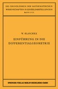 Cover: Einf&uuml;hrung in die Differentialgeometrie - Springer