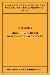 Abbildung von: Einführung in die Differentialgeometrie - Springer