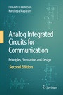 Cover: Analog Integrated Circuits for Communication - Springer