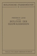 Cover: Einf&uuml;hrung in die Biologie der S&uuml;sswasserseen - Springer