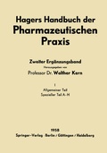 Cover: Hagers Handbuch der Pharmazeutischen Praxis - Springer