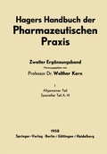 Cover: Hagers Handbuch der Pharmazeutischen Praxis - Springer