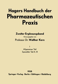 Abbildung von: Hagers Handbuch der Pharmazeutischen Praxis - Springer