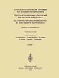 Cover: Vierter Internationaler Kongress f&uuml;r Elektronenmikroskopie / Fourth International Conference on Electron Microscopy / Quatri&egrave;me Congr&egrave;s International de Microscopie &Eacute;lectronique - Springer