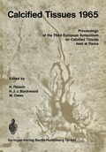 Cover: Calcified Tissues 1965 - Springer