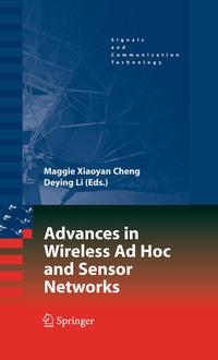 Enlarge image Cover: Advances in Wireless Ad Hoc and Sensor Networks - Springer