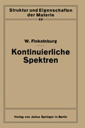 Cover: Kontinuierliche Spektren - Springer
