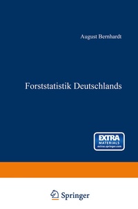 Abbildung von: Forststatistik Deutschlands - Springer