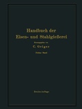 Cover: Handbuch der Eisen- und Stahlgie&szlig;erei - Springer
