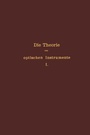 Cover: Die Theorie der optischen Instrumente - Springer